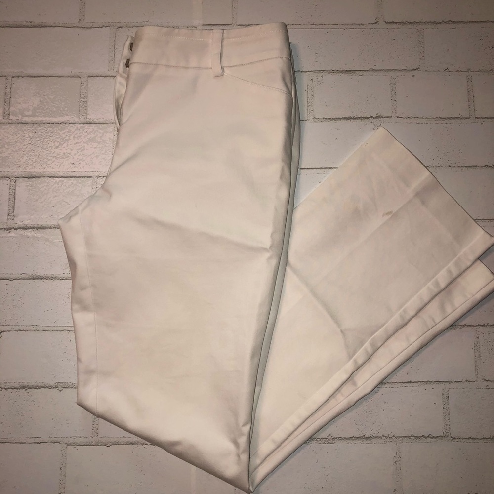 New York & Company White Dress Pants